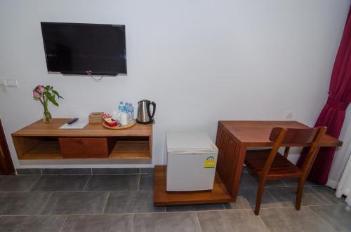 Plateau bouilloire dans l'établissement Neth Socheata Hotel