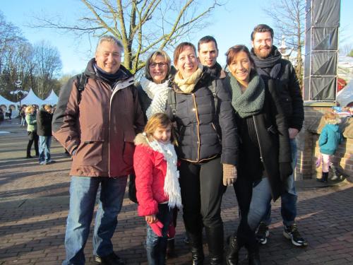 a group of people posing for a picture at CASA ROMAN ITALIA, Center Sacile in Sacile