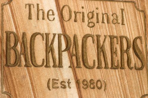 Certifikát, hodnocení, plakát nebo jiný dokument vystavený v ubytování Original Backpackers