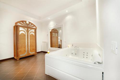 Koupelna v ubytování Hotel Quadrifoglio Roma Eur