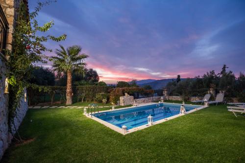 Sea view villa Stelios with Private pool Near the beach