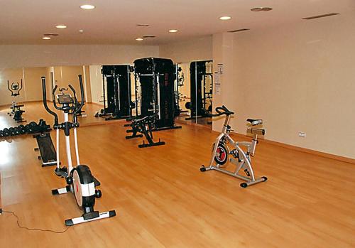 Fitnesscentret og/eller fitnessfaciliteterne på Hotel-Apartamentos Tartesos