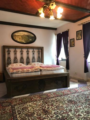 Cama o camas de una habitación en Penzion U Fridy
