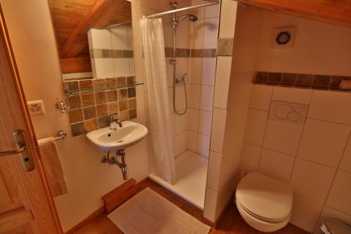 Koupelna v ubytování Chalet Mavambo