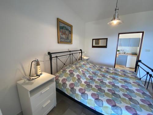 Ένα ή περισσότερα κρεβάτια σε δωμάτιο στο Villa Marijam