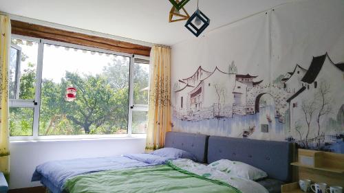 מיטה או מיטות בחדר ב-Air Cloud Guesthouse