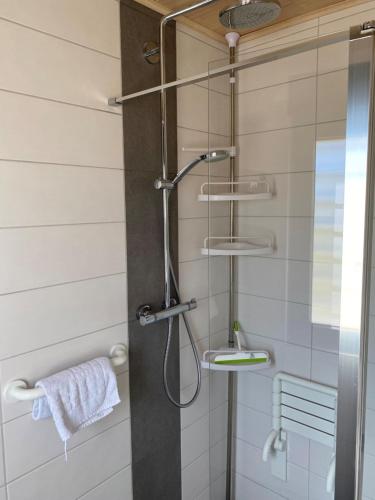 Koupelna v ubytování Ferienwohnungen Thingslinde