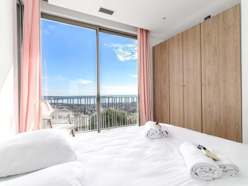 Postel nebo postele na pokoji v ubytování LA CALADE