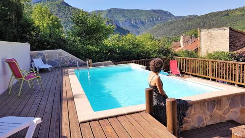 Foto de la galería de Les GARGOUILLES Gorges du Tarn - Millau en Boyne