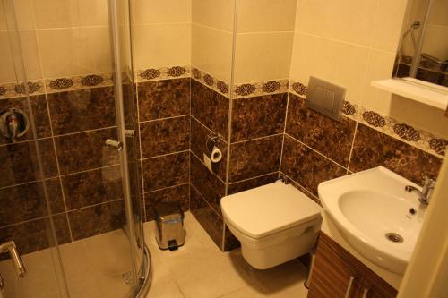 Ванная комната в Sağıroğlu Otel