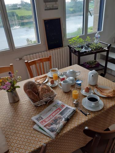 Jídlo v bed and breakfast nebo okolí