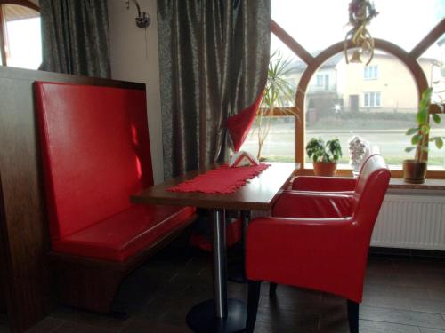 Posezení v ubytování Motel Zacisze