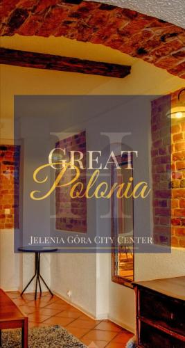 Un certificado, premio, letrero u otro documento en Great Polonia Jelenia Góra City Center