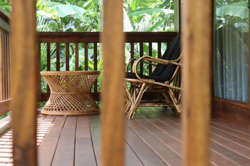 Un balcón o terraza de Mojigao - Eco Resort