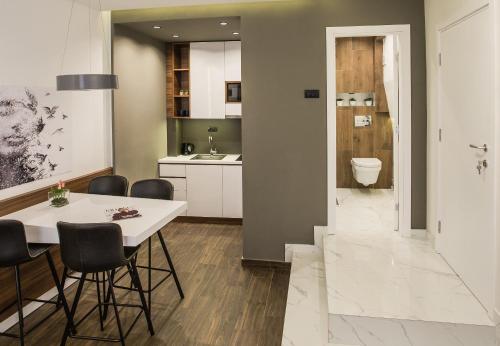 Una cocina o zona de cocina en SACHER APARTMENTS