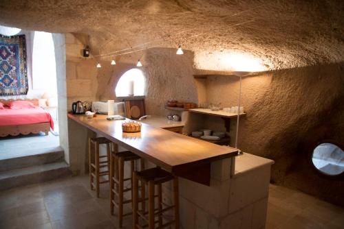 Η κουζίνα ή μικρή κουζίνα στο Les Maisons De Cappadoce