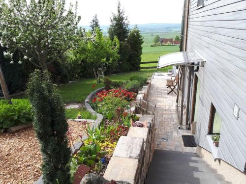 Zahrada ubytování Ferienwohnung Liebelt in Mitgenfeld , bayerische Rhön