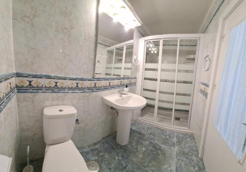 Kúpeľňa v ubytovaní CASA EN EL CENTRO HISTORICO