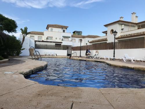 Apartment with 2 bedrooms in Turre with shared pool furnished terrace and WiFi 8 km from the beach
