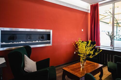Posezení v ubytování Hotel Park Sfantu Gheorghe
