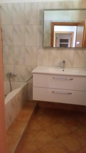 Koupelna v ubytování Ferienwohnung Bettina