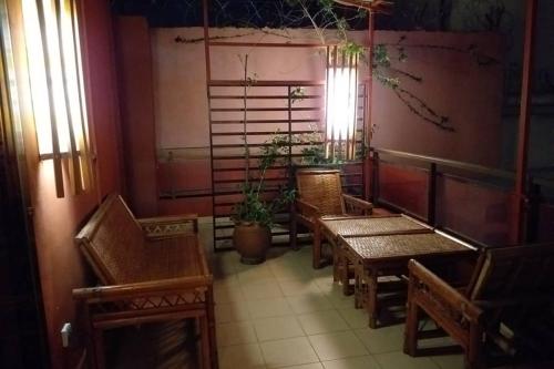 Zona de estar de The Apartment