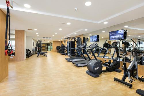 Γυμναστήριο ή/και όργανα γυμναστικής στο Meliá Sol y Nieve