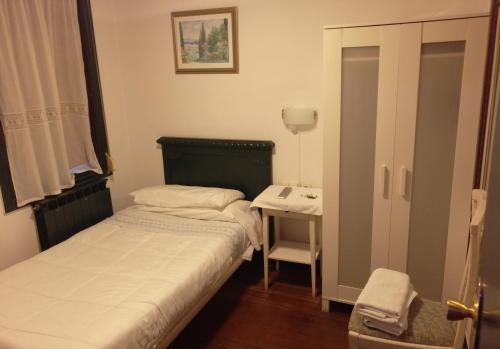 Cama o camas de una habitación en Pension Areeta