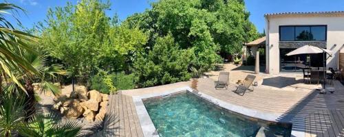 Villa moderne en campagne avec piscine