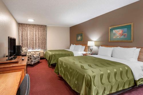 En eller flere senge i et værelse på Quality Inn Grand Junction near University