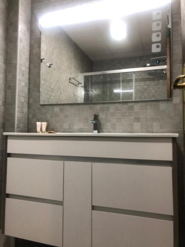 A bathroom at Embrujo
