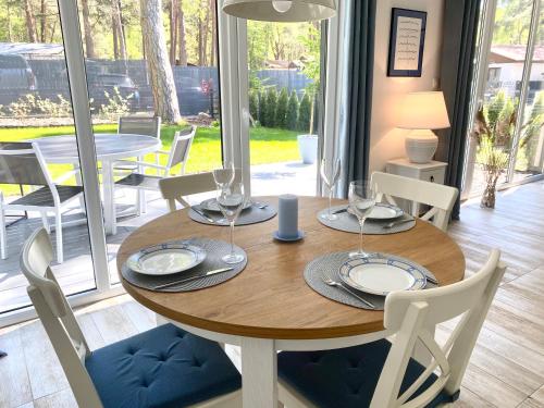 Posezení v ubytování Sosnowe Zacisze Apartament
