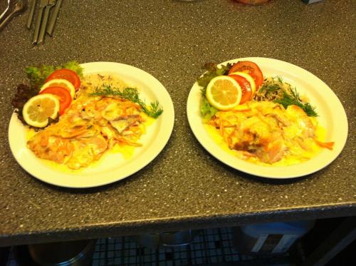 Essen im Hotel oder in der Nähe