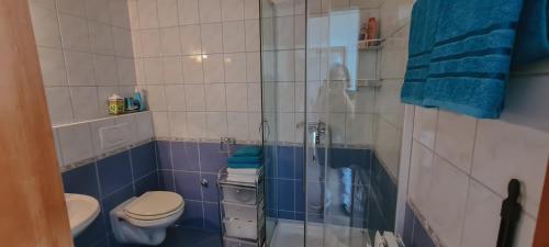A bathroom at Apartments Villa Krasa