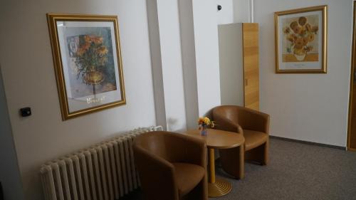 Posezení v ubytování Pension FOX