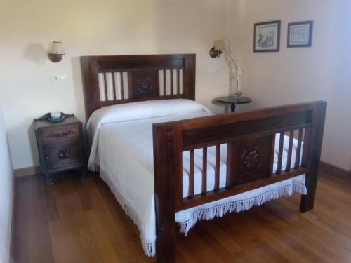 Postel nebo postele na pokoji v ubytování Casa Crisanta