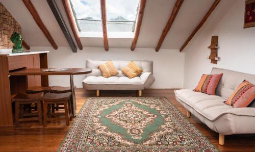 Un lugar para sentarse en La Casona Real Cusco