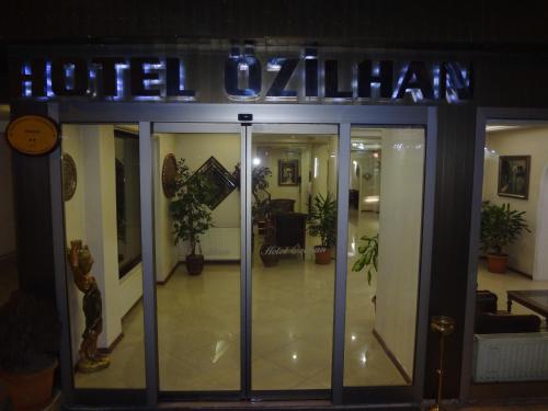 a building with a sign that reads hotel jumeirah at Ozilhan Hotel in Ankara