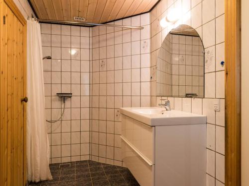 ห้องน้ำของ Holiday home Oksbøl LV
