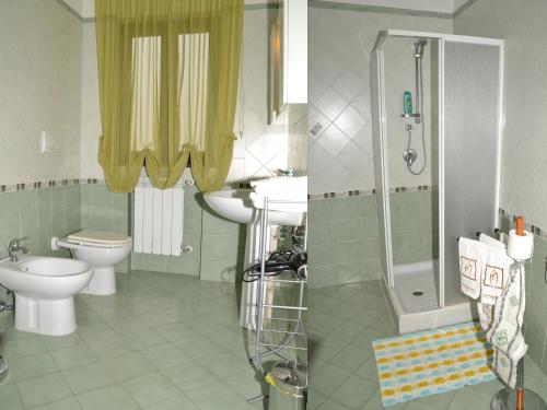 A bathroom at La Baia del Lago