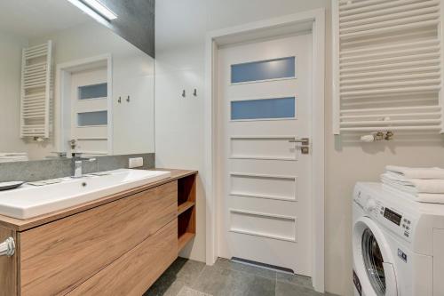 Ванная комната в Sopot Comfort Apartments