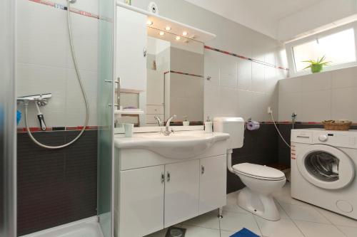 Koupelna v ubytování Apartman Nade