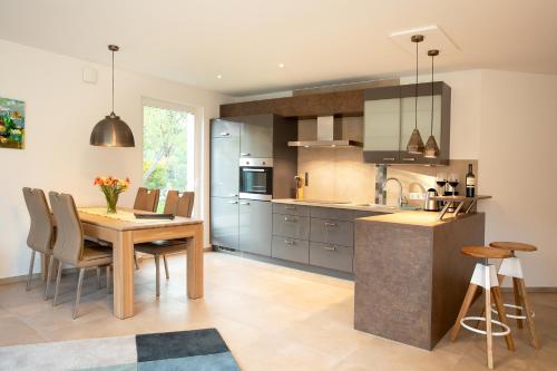 Dapur atau dapur kecil di DÜNE-9 in Dierhagen-Strand