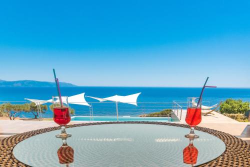 Gallery image of Blue Horizon Villas with Private Pool & Sea View in Plateies