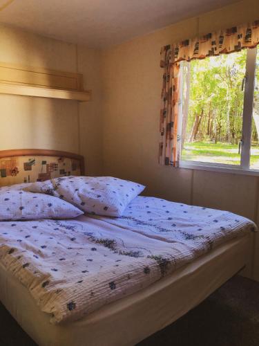 Una cama o camas en una habitación de Sielski Hel