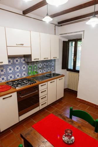 Kuchyň nebo kuchyňský kout v ubytování B&B Borgo di Oliveto - Appartamenti con Cucina