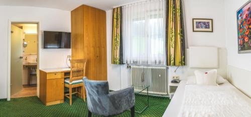 Oleskelutila majoituspaikassa Hotel Steffl Garni