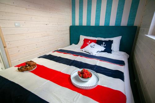 Letto o letti in una camera di Domki z klimatem