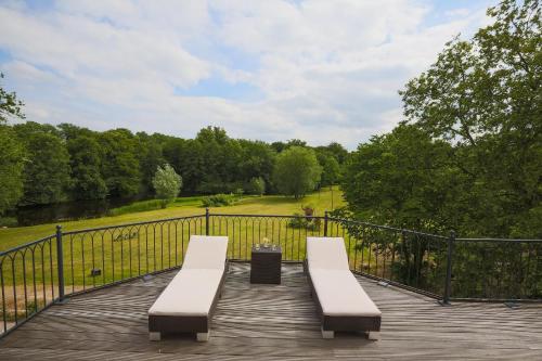 Zahrada ubytování Hotel Schloss Gamehl