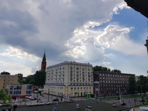 Výhľad na mesto Varšava alebo výhľad na mesto priamo z privátu